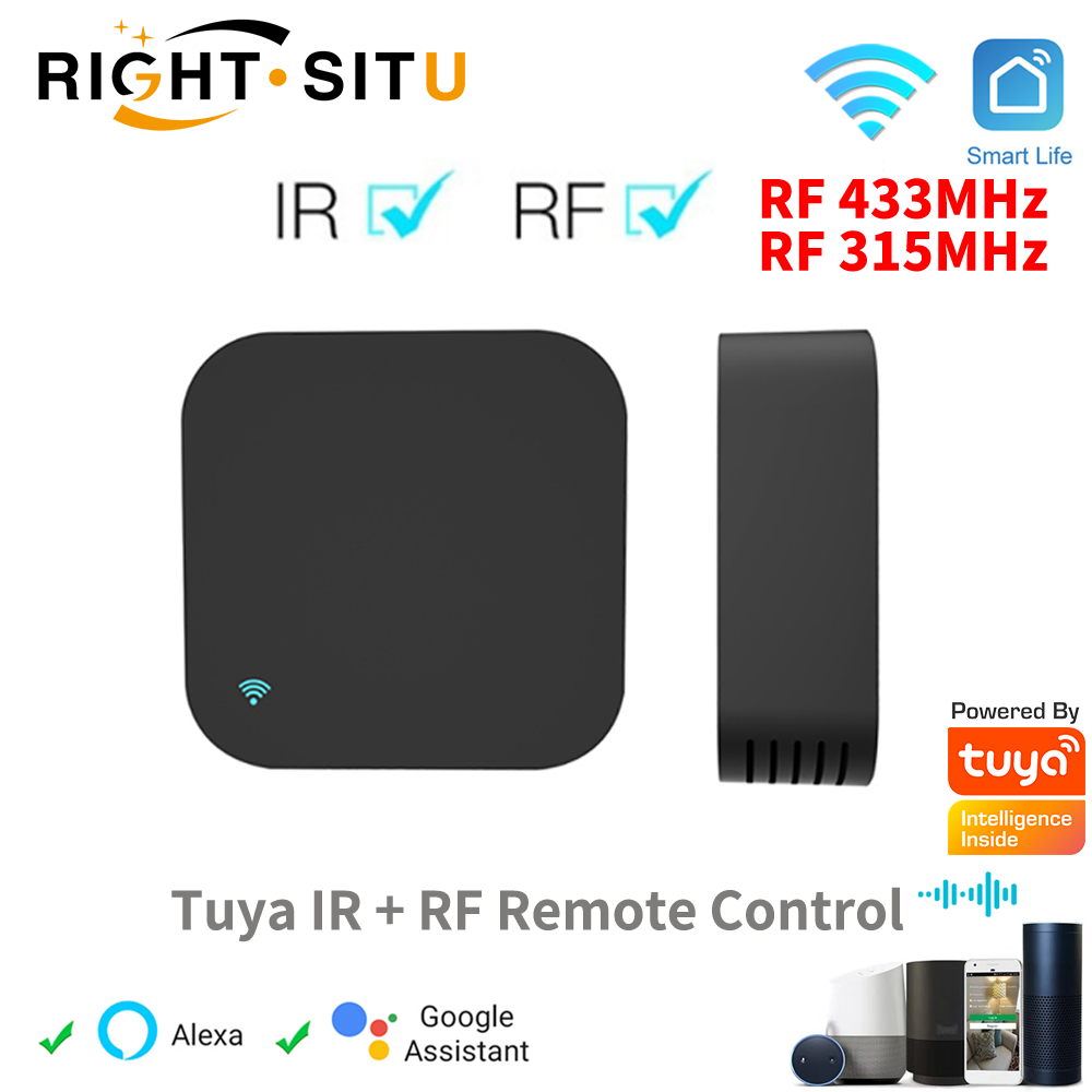 Home Cinema Setup - Tuya Smart RF IR Telecomando WiFi