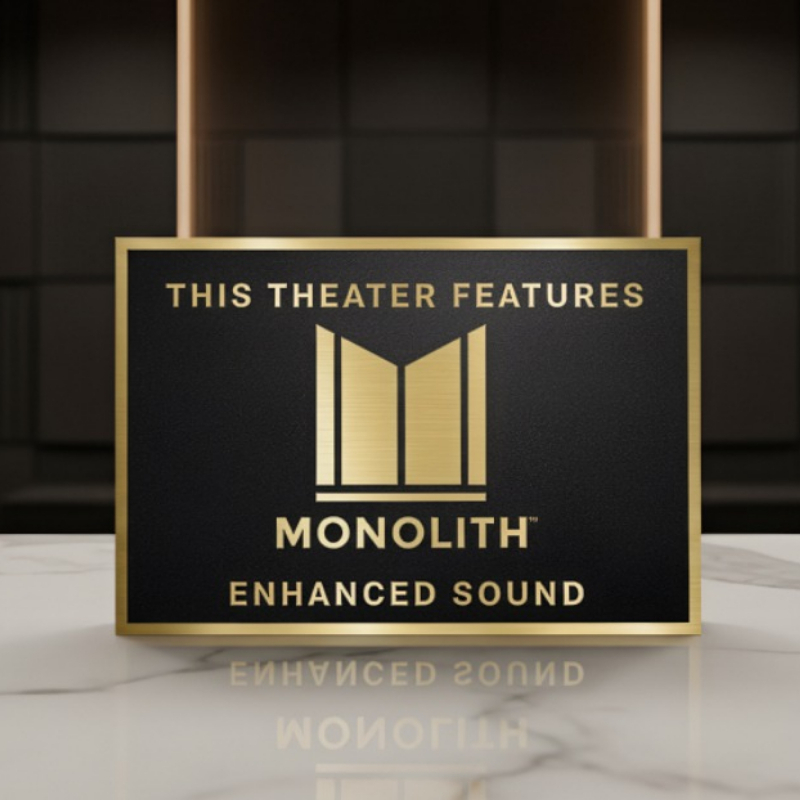 Home Cinema Entertainment - Insegna per Home Cinema, Decorazione Murale