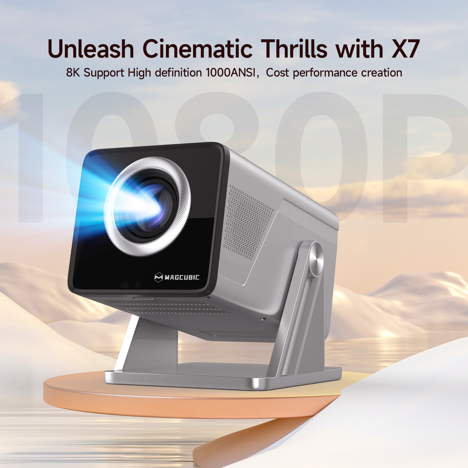 Proiettore Magcubic 8K HD 1080 - Home Cinema Setup recensione e prezzo