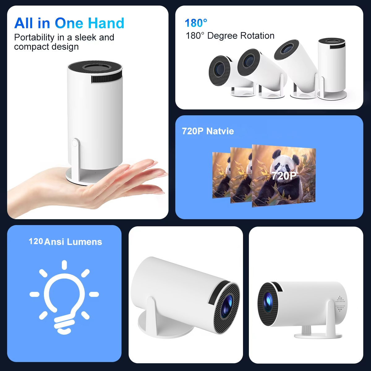 Proiettore per Android 12 Wifi - Home Cinema Setup recensione e prezzo
