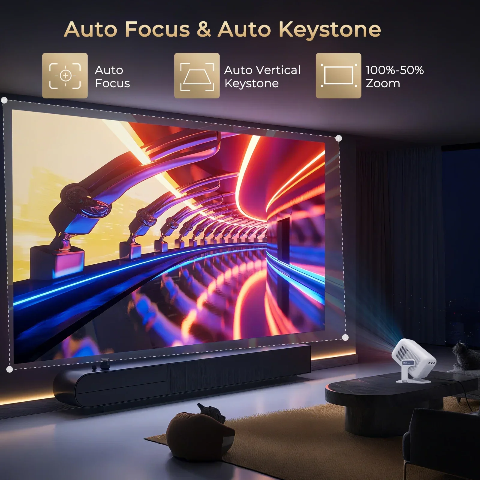 Proiettore LynCast 4K X3AQ 500 - Home Cinema Focal recensione e prezzo