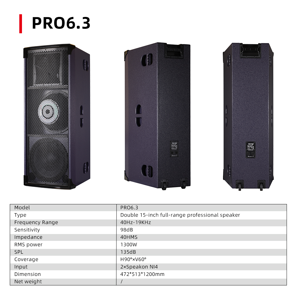 Lane PRO6.3 Nuovo Arrivo Nero  - Home Theater Speaker recensione e prezzo